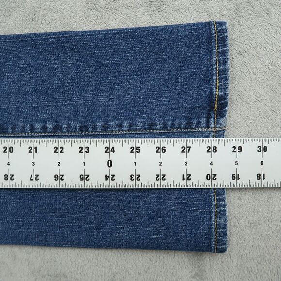 Levi's 515 Jeans Women's Size 12S Blue Mid-Rise Bootcut Denim Pants 28.5" Inseam - Picture 3 of 15